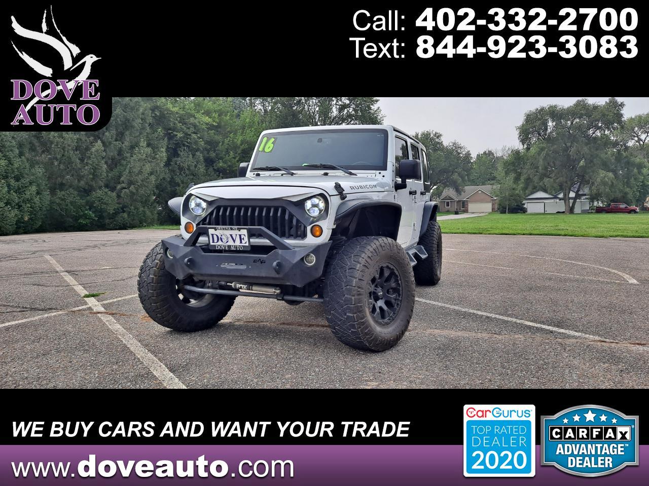 2016 Jeep Wrangler Unlimited 4WD 4dr Rubicon