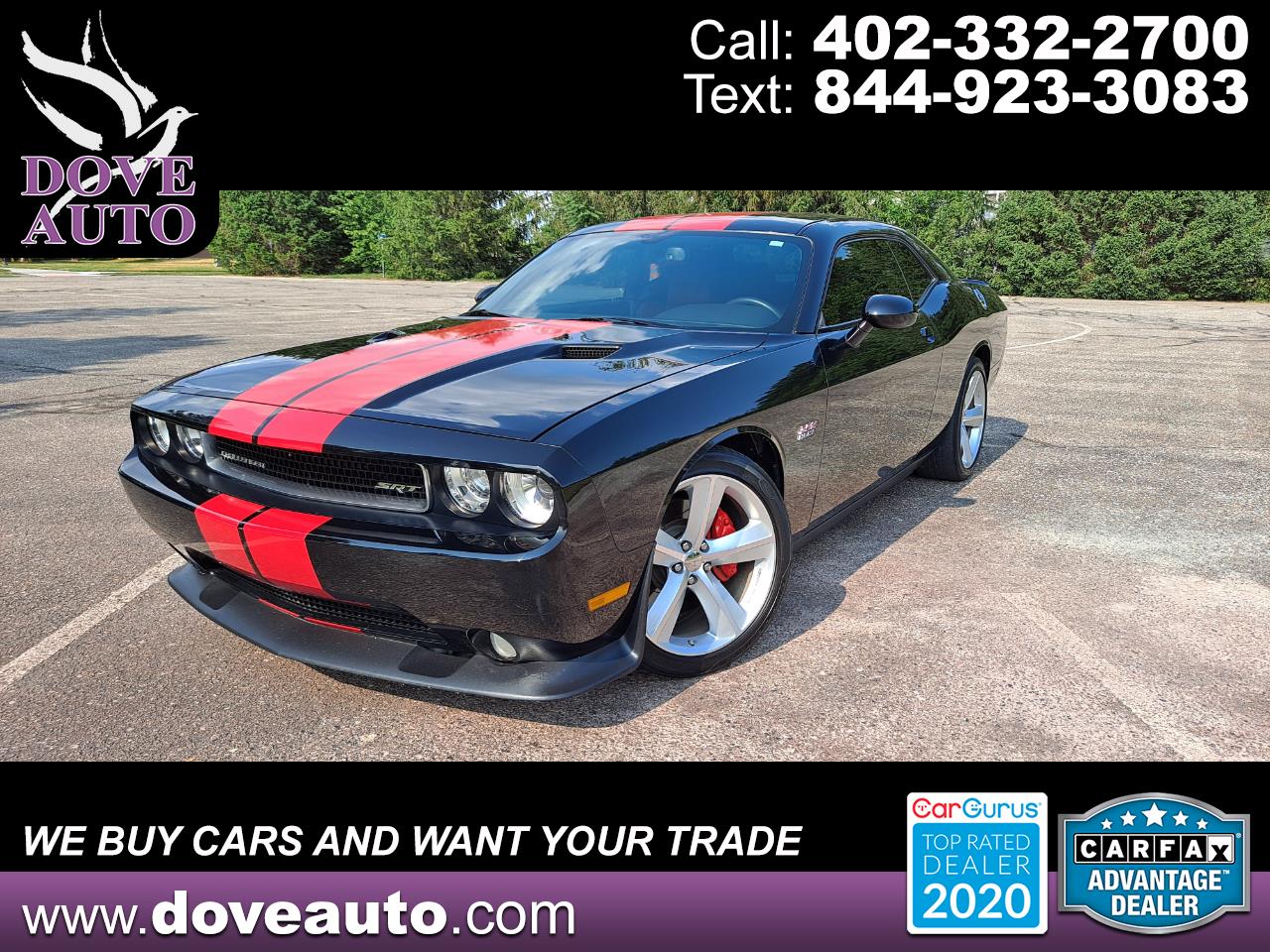 Used 2012 Dodge Challenger SRT8 for Sale in Gretna NE 68028 Dove Auto