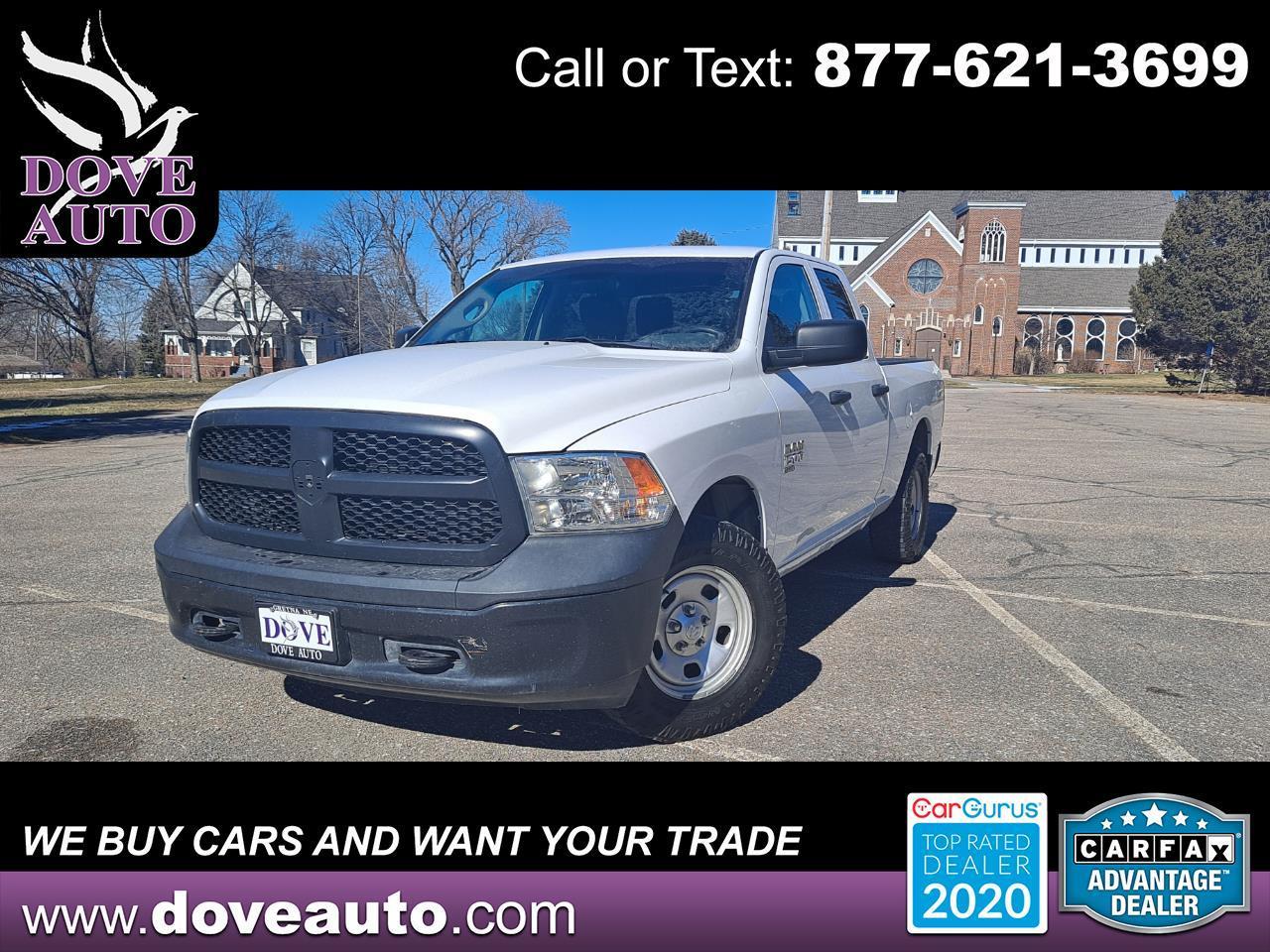 2019 RAM 1500 Classic Tradesman 4x4 Quad Cab 6'4" Box