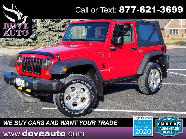 Red 2007 Jeep Wrangler Rubicon 4WD SUV / Crossover Four-Wheel Drive 6-Speed Manual