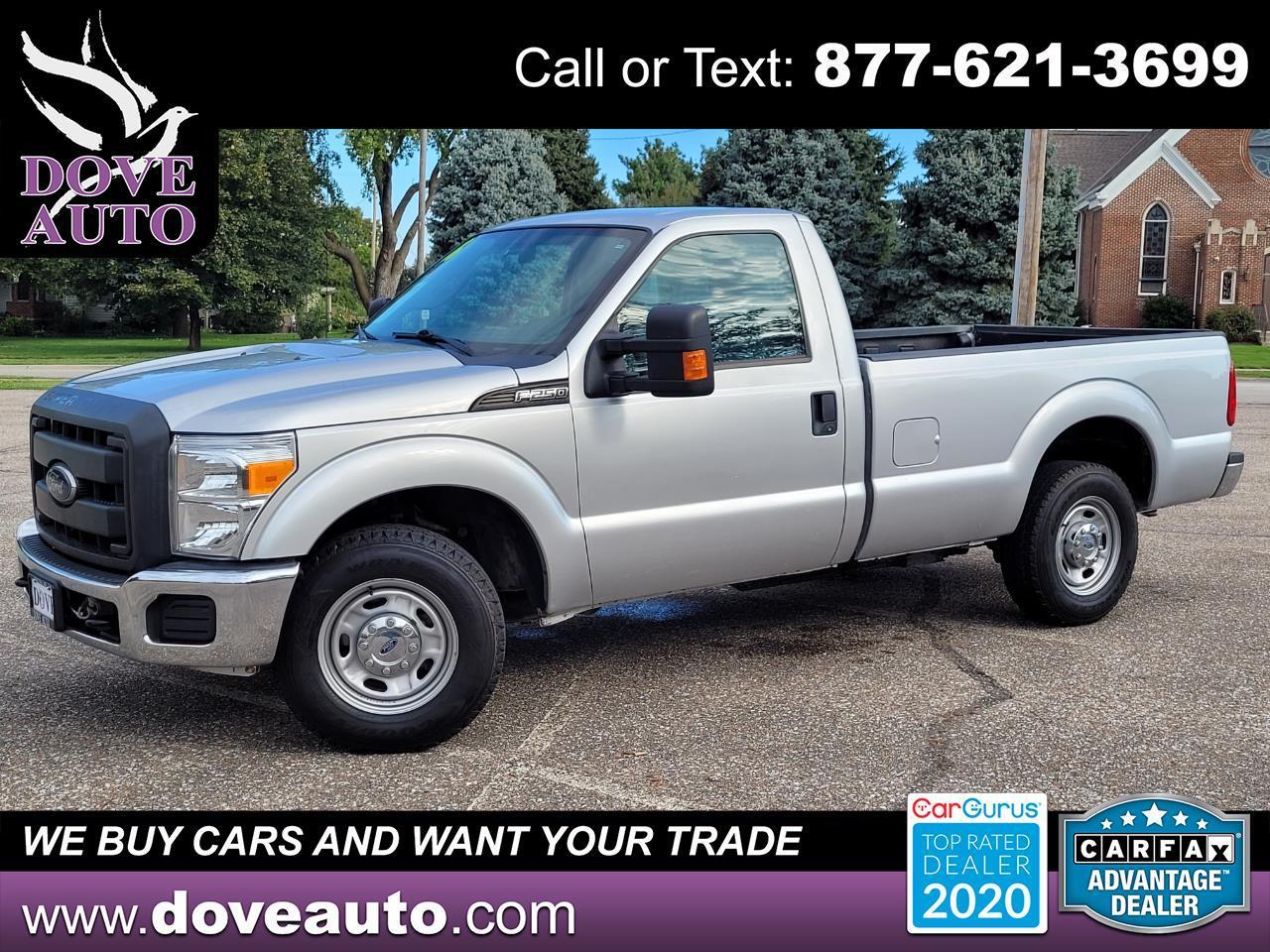 2016 Ford F250 2WD Reg Cab 137" XL