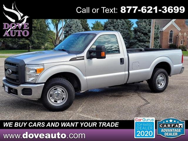 Silver 2016 Ford F-250 Super Duty XL LB Pickup Truck 4X2 6-Speed Automatic