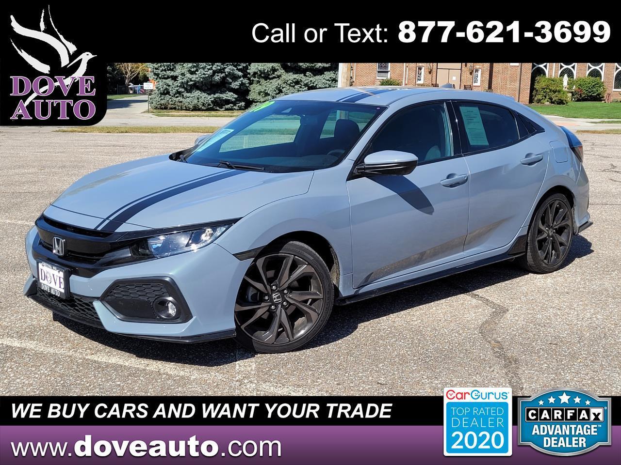 2019 Honda Civic Hatchback Sport CVT