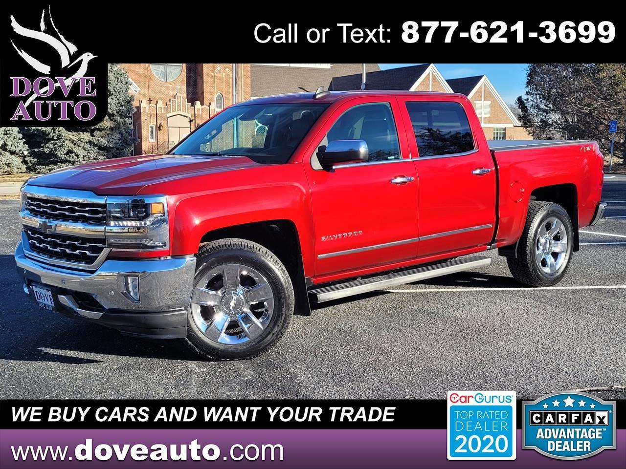 2018 Chevrolet Silverado 1500 4WD Crew Cab 143.5" LTZ w/1LZ