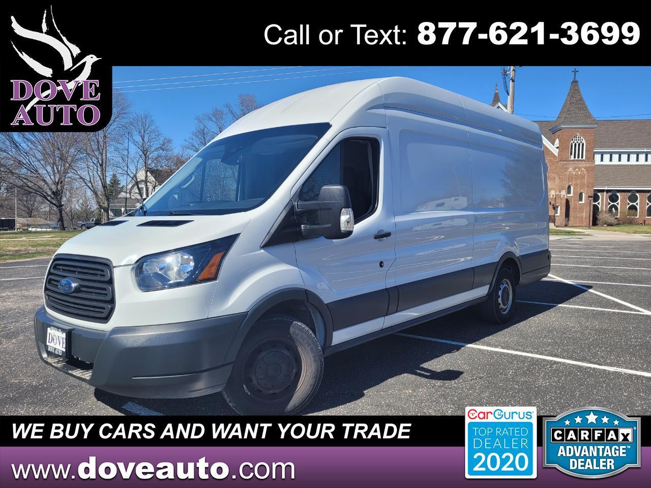 2018 Ford Transit Van T-350 148" EL Hi Rf 9500 GVWR Sliding RH Dr