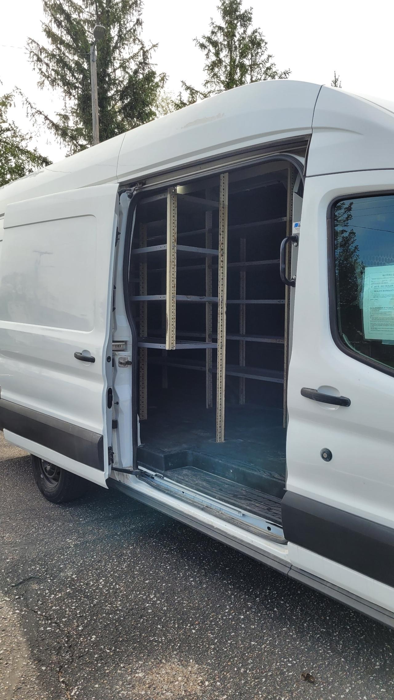 Ford Transit Van T-350 148" EL Hi Rf 9500 GVWR Sliding RH Dr 2018