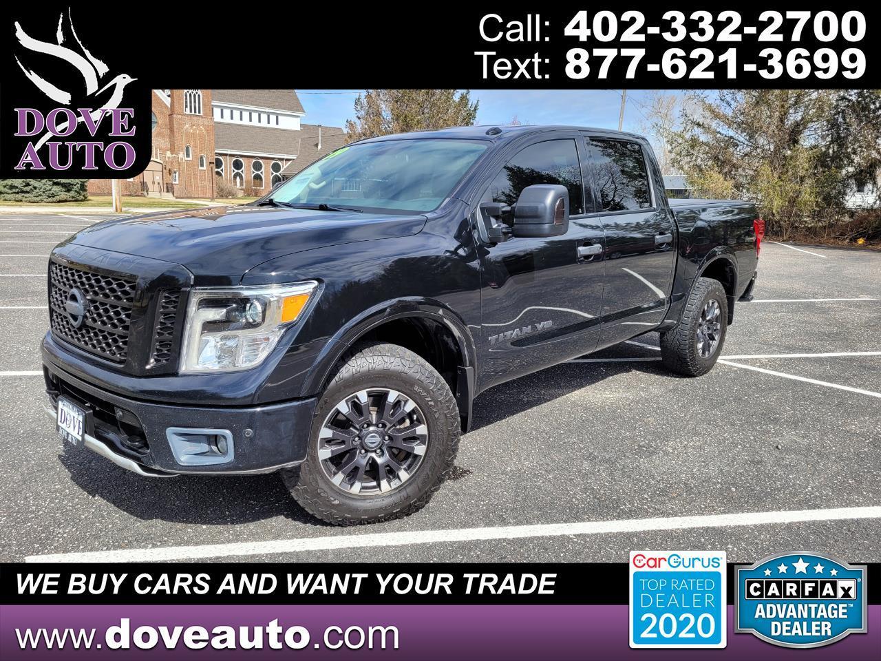 2019 Nissan Titan PRO-4X Crew Cab 4WD
