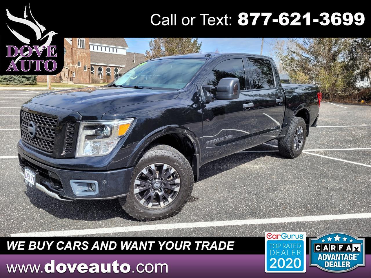 2019 Nissan Titan 4x4 Crew Cab PRO-4X