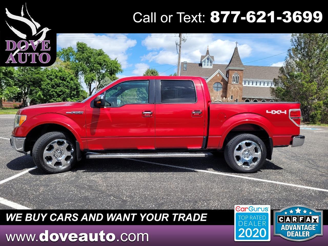 2010 Ford F-150 4WD SuperCab 133" Lariat