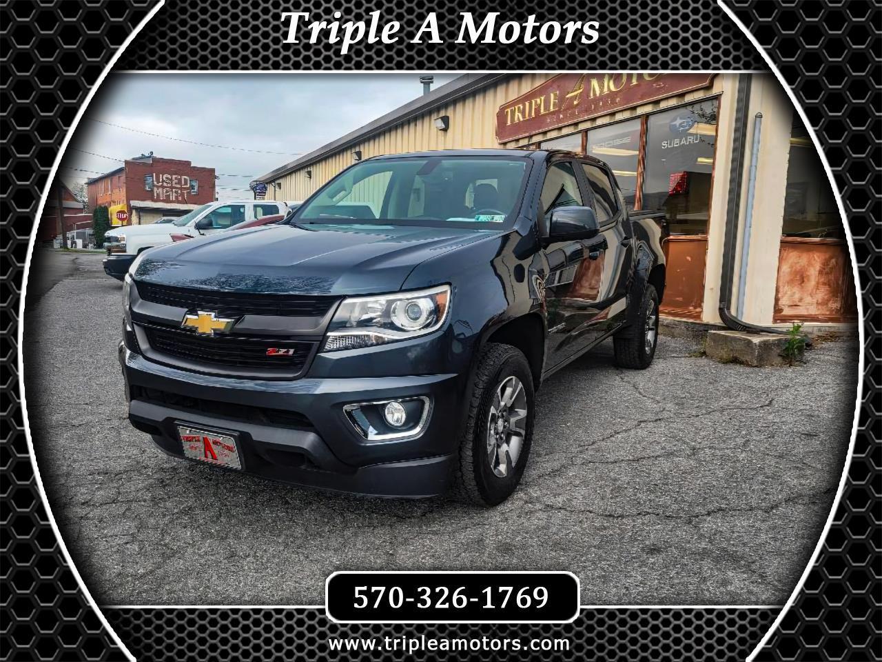 2017 Chevrolet Colorado Z71 Crew Cab 4WD Long Box