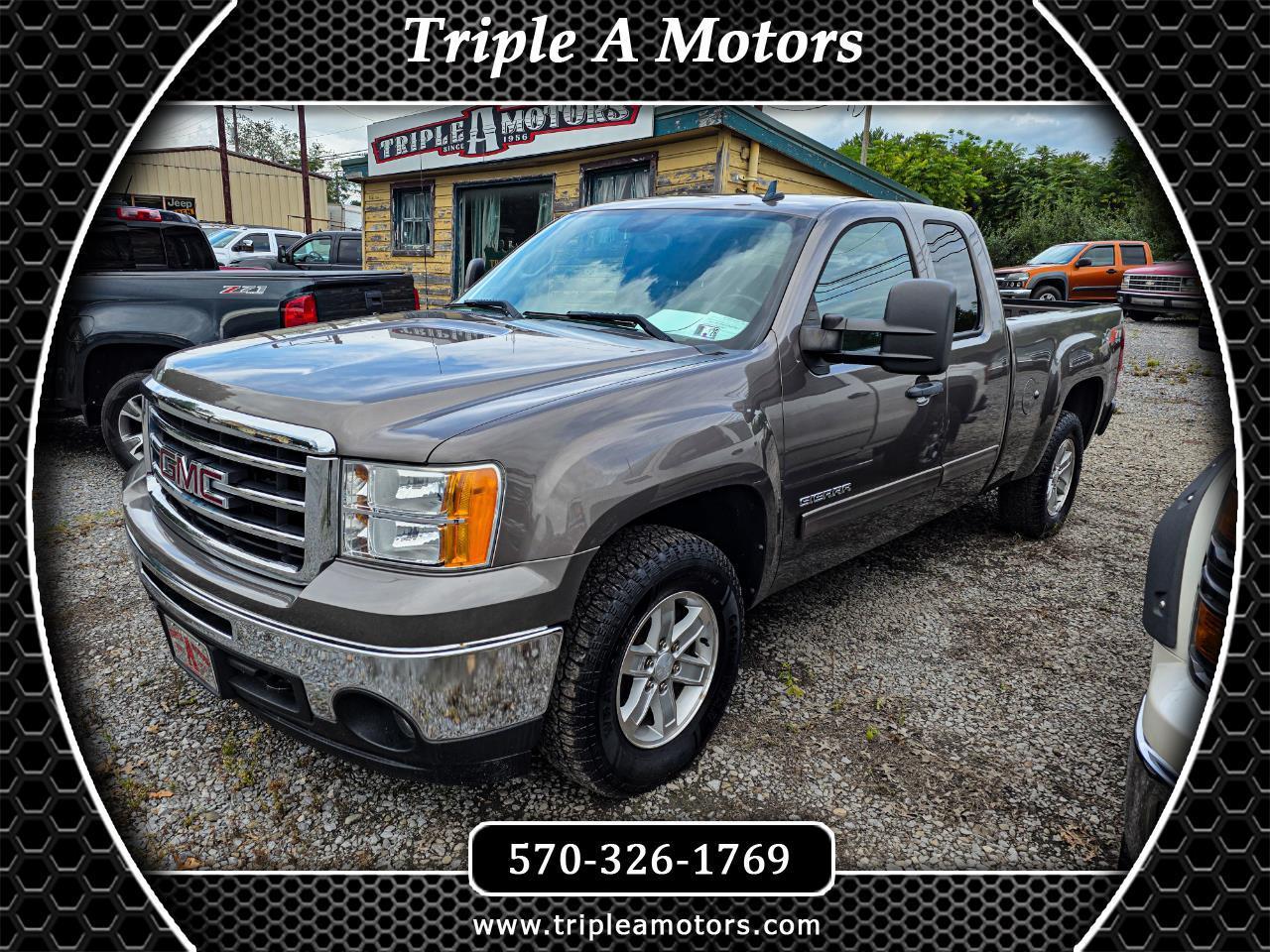 2013 GMC Sierra 1500 SLE Ext. Cab 4WD