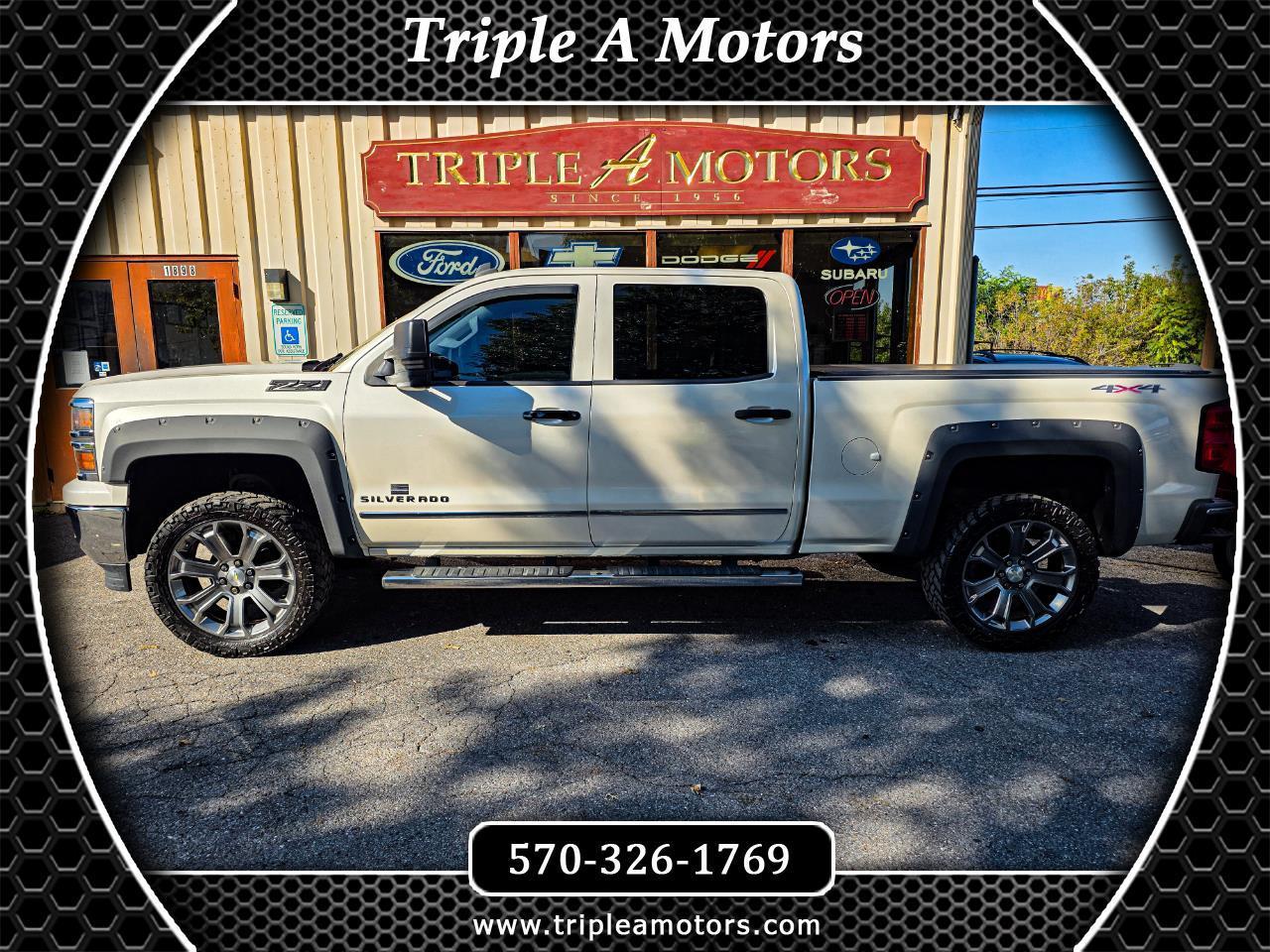 2014 Chevrolet Silverado 1500 2LZ Crew Cab 4WD