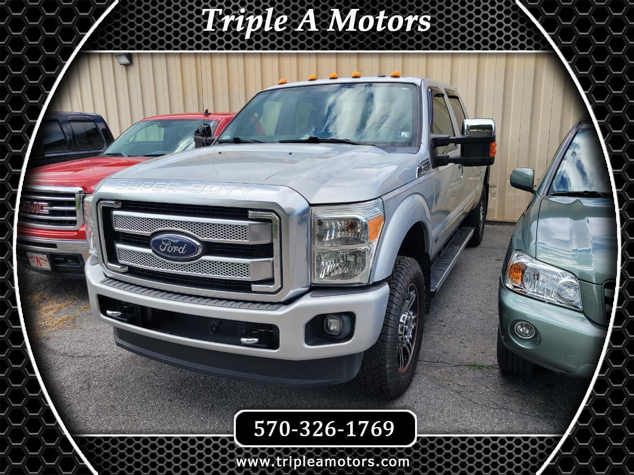 Ford F-350 SD Platinum Crew Cab 4WD 2014