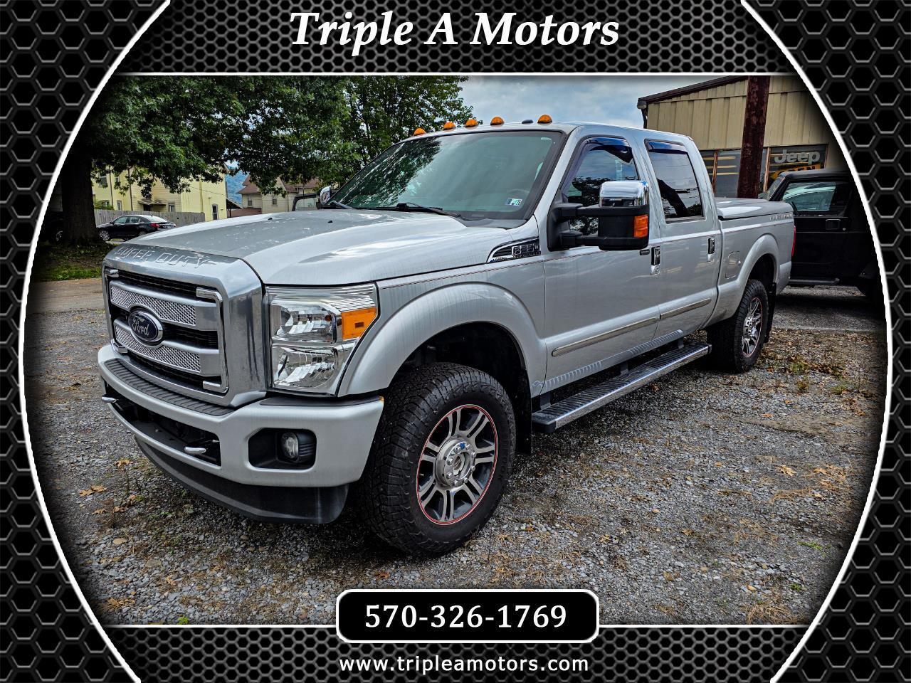 2014 Ford F-350 SD Platinum Crew Cab 4WD