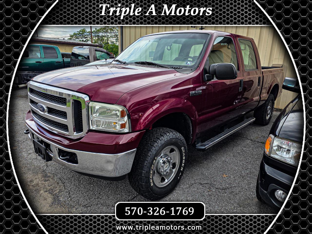 2006 Ford F-250 SD XLT Crew Cab Long Bed 4WD