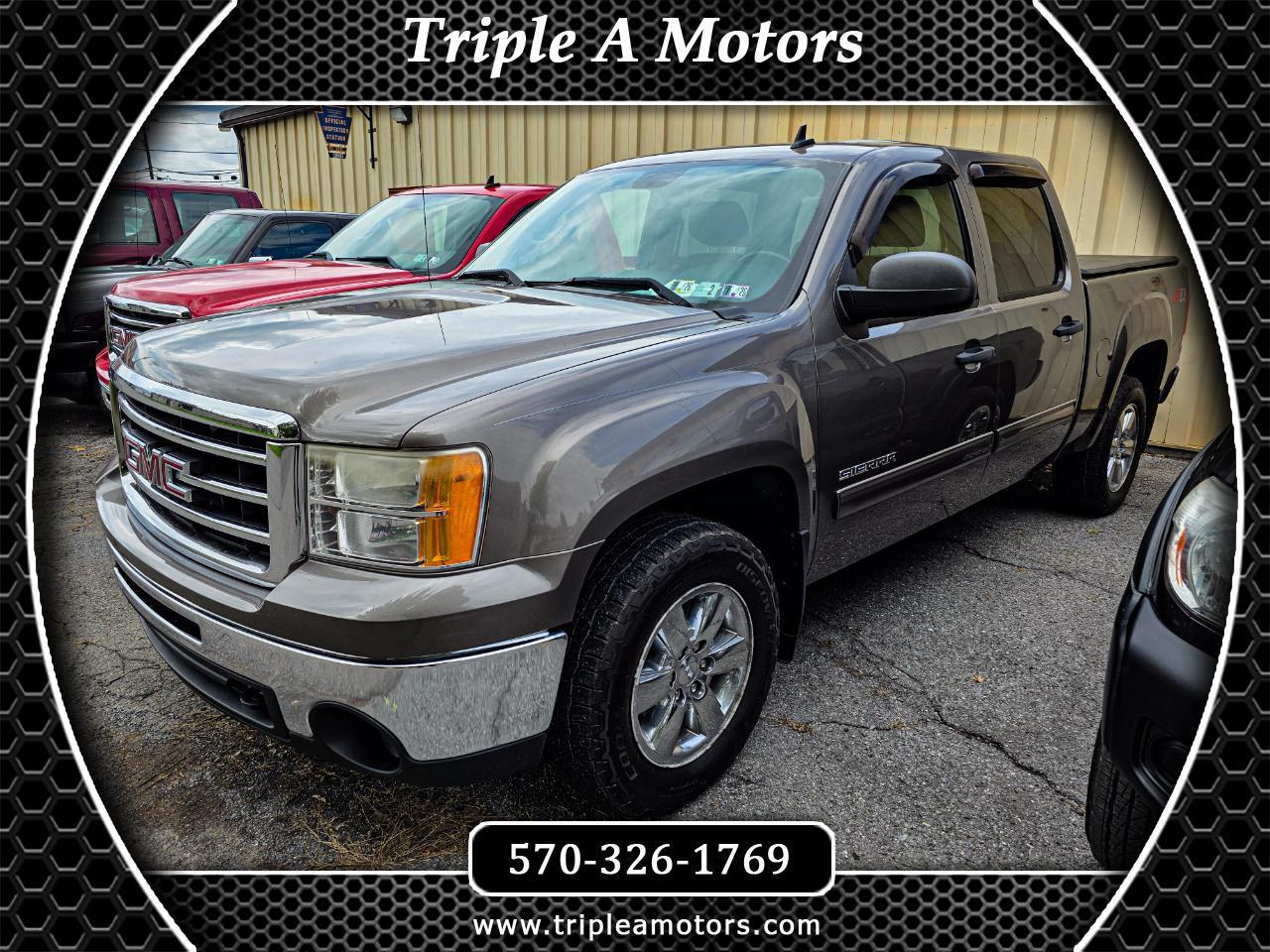 2013 GMC Sierra 1500 SLE Crew Cab  Short Box 4WD