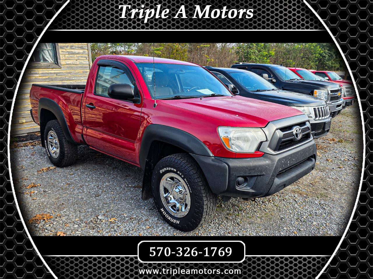 Toyota Tacoma Regular Cab 4WD 2013
