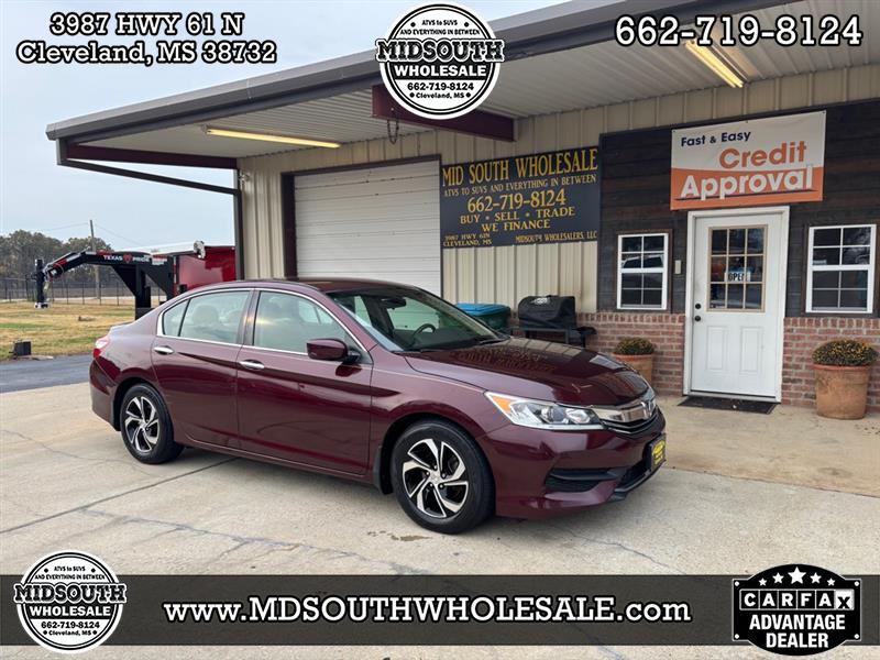 2017 Honda Accord LX Sedan CVT