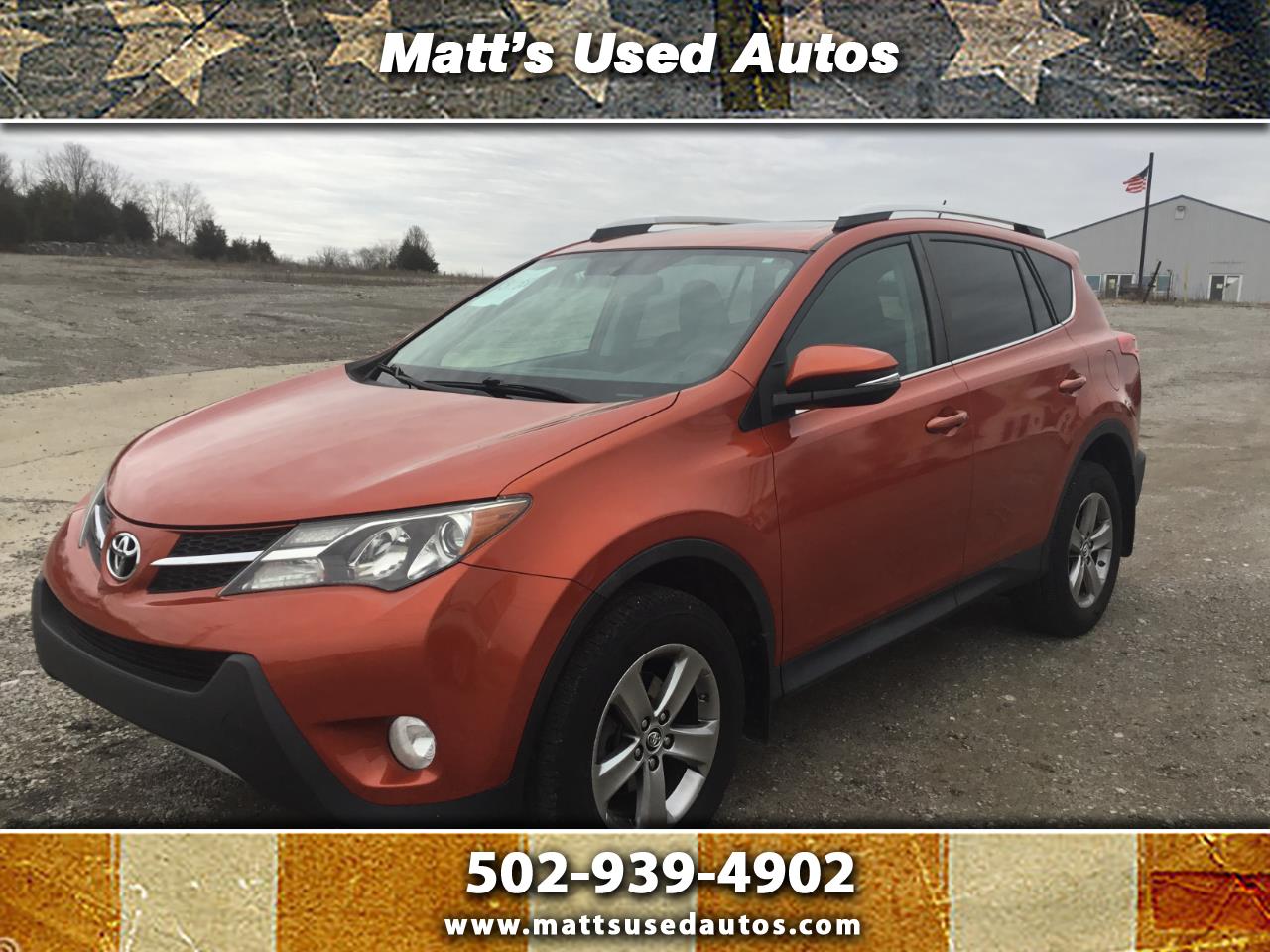 Toyota RAV4 XLE AWD 2015