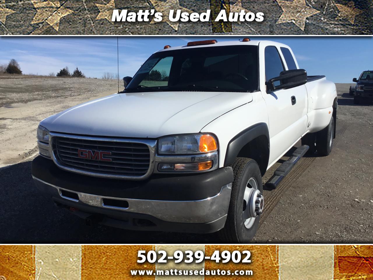 2001 GMC Sierra 3500 SL Ext. Cab 4WD