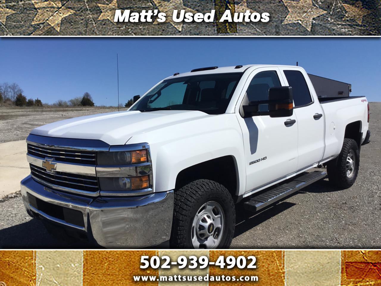 Chevrolet Silverado 2500HD Work Truck Ext. Cab 4WD 2015