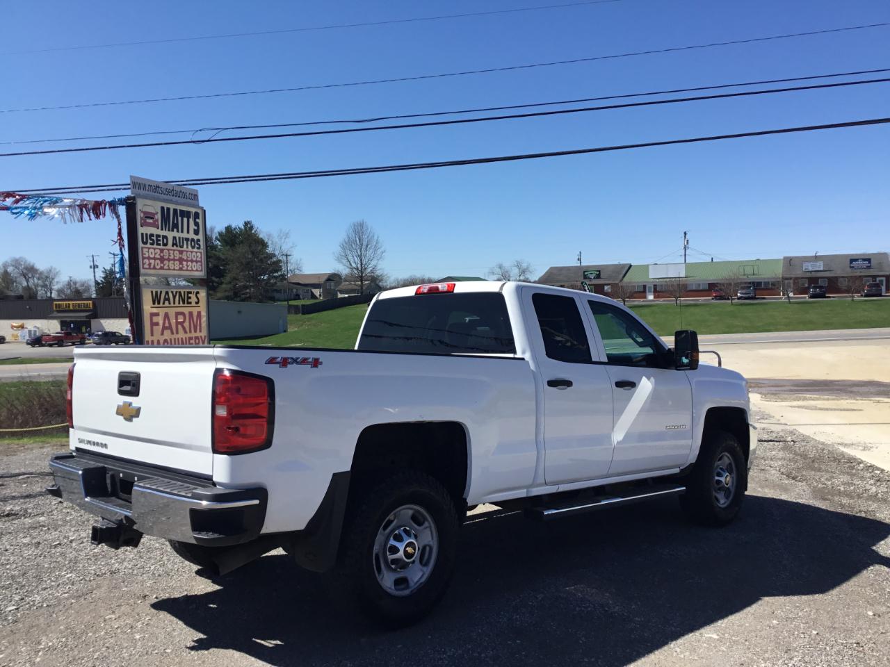 Chevrolet Silverado 2500HD Work Truck Ext. Cab 4WD 2015