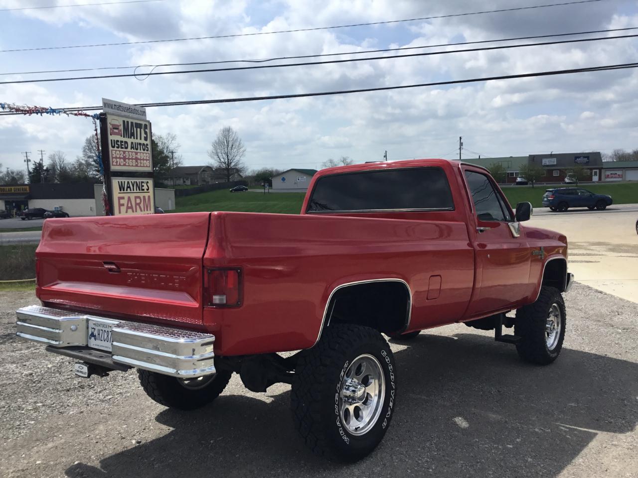 Chevrolet C/K 10 Regular Cab 4WD 1985