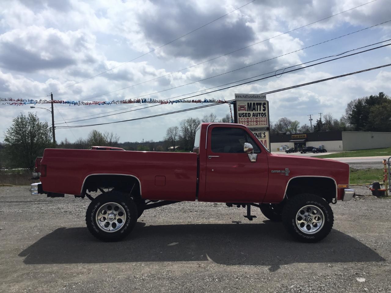 Chevrolet C/K 10 Regular Cab 4WD 1985