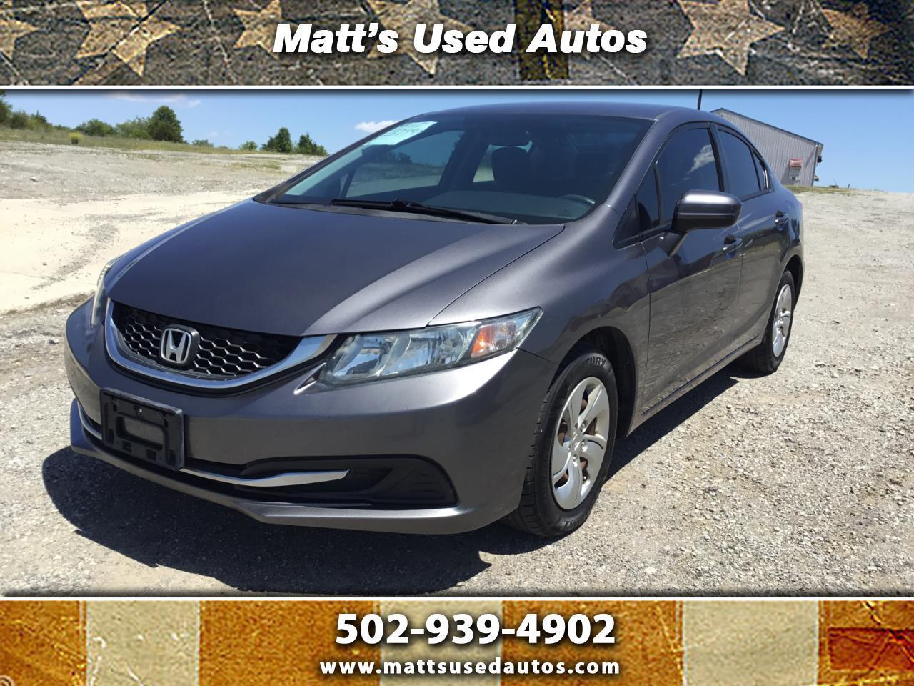 Honda Civic LX Sedan CVT 2015
