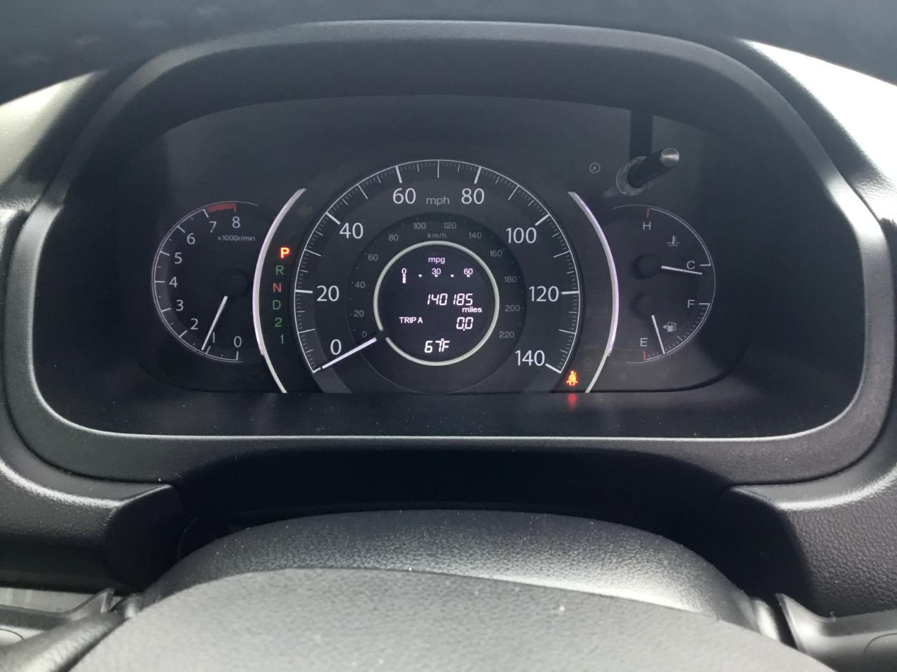 Honda CR-V EX-L 2WD 5-Speed AT 2012