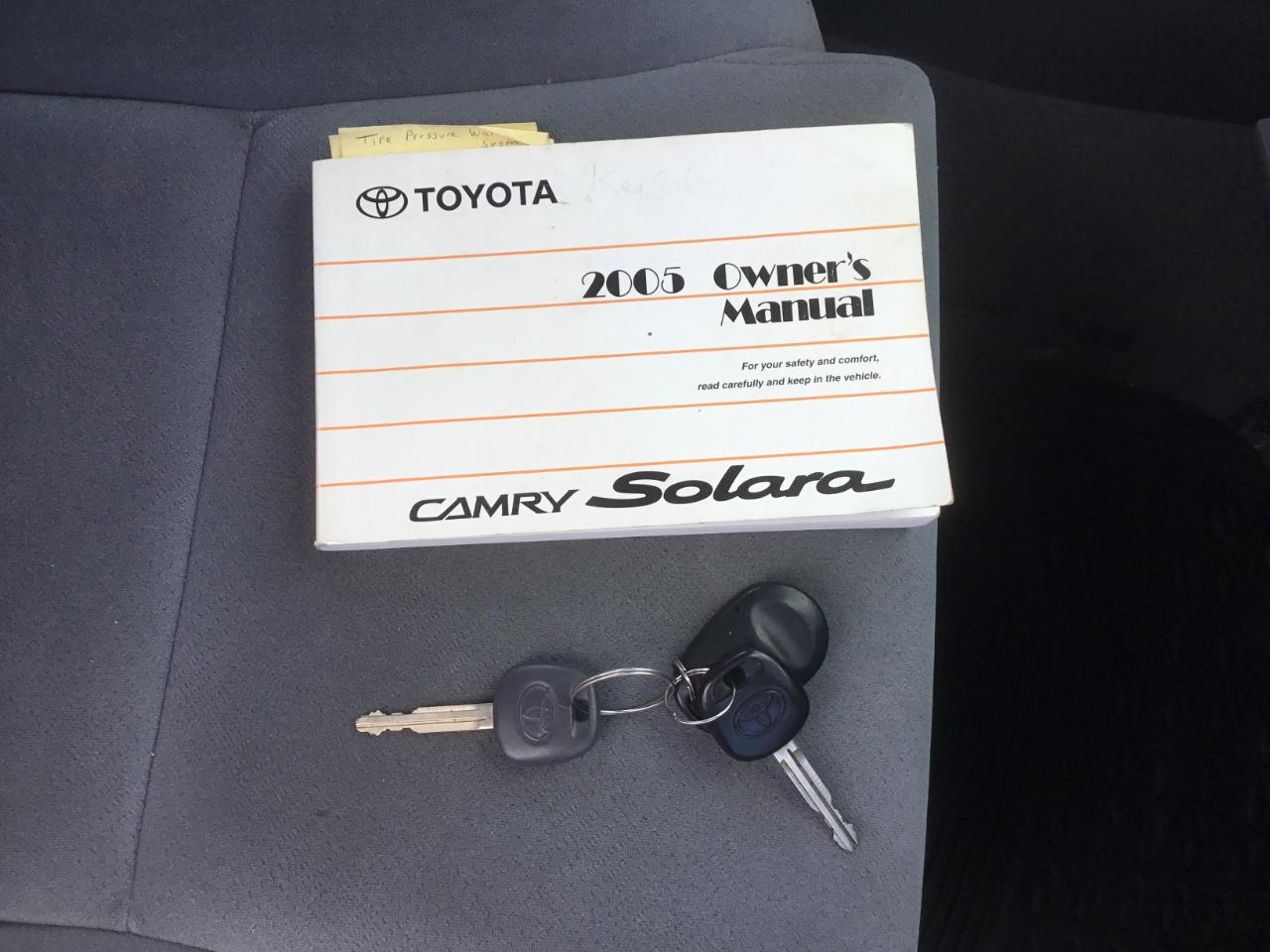 Toyota Camry Solara SE 2005