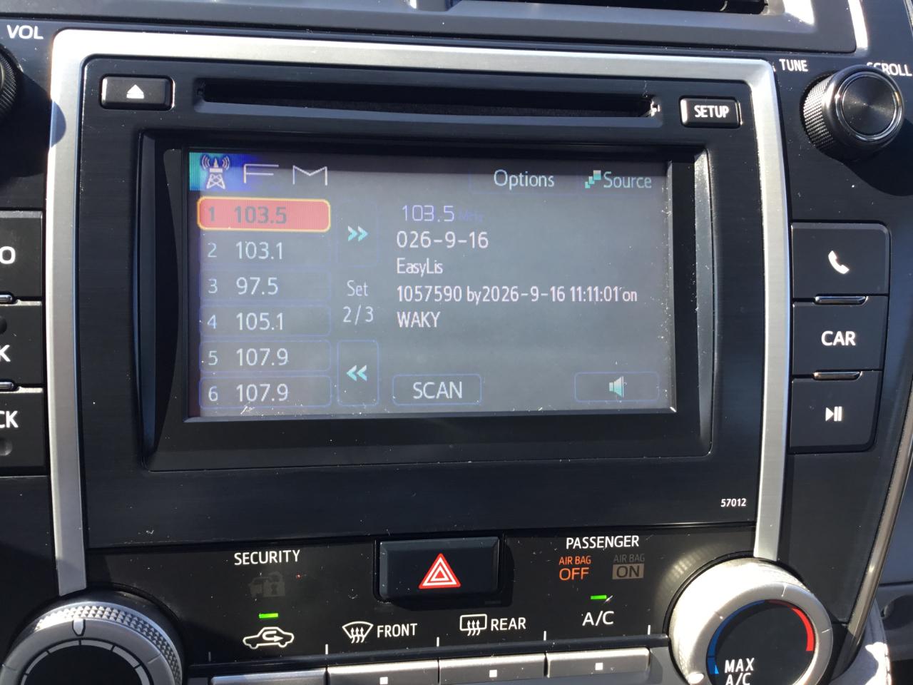 Toyota Camry LE 2012
