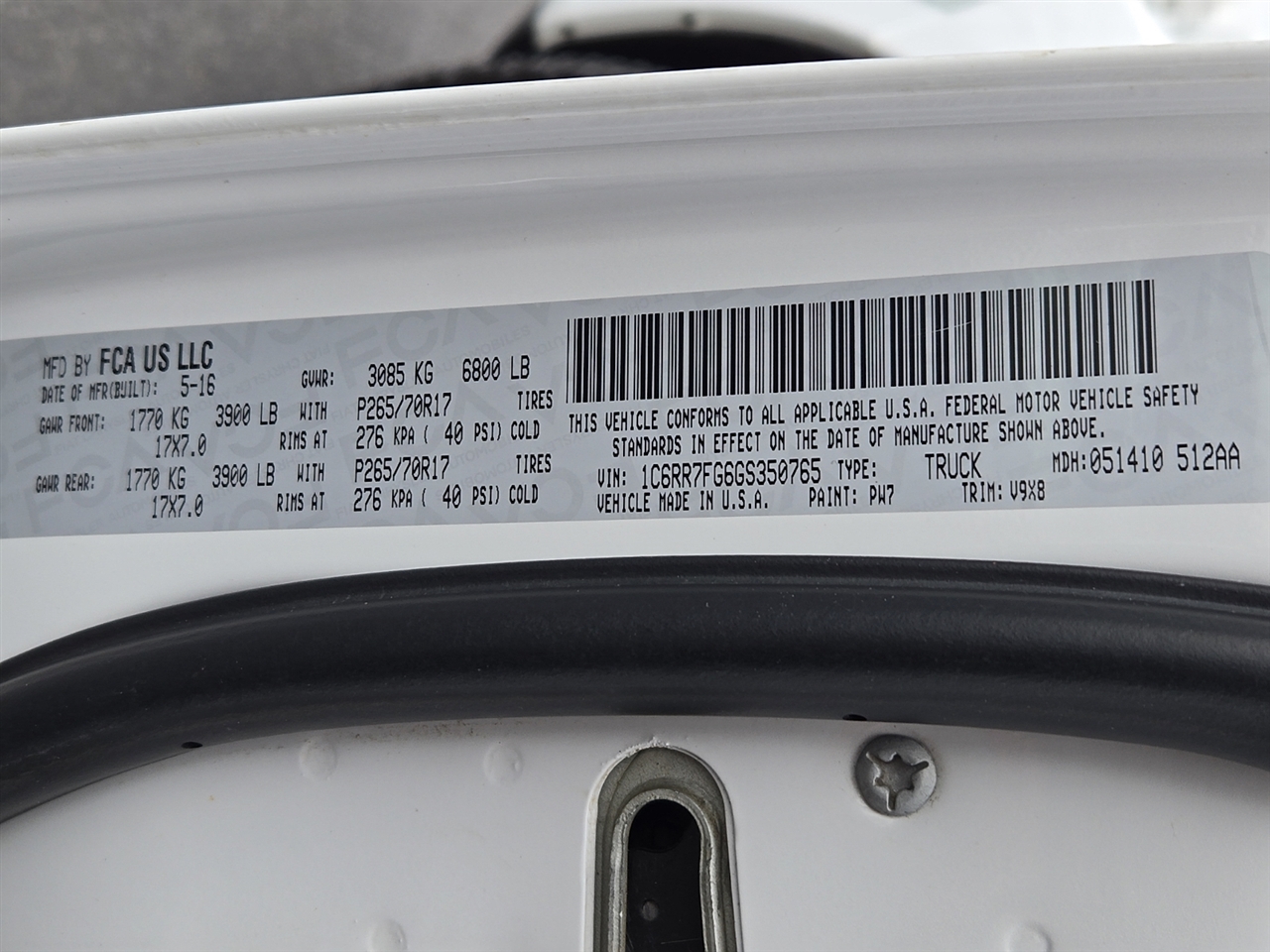 RAM 1500 Tradesman Quad Cab 4WD 2016