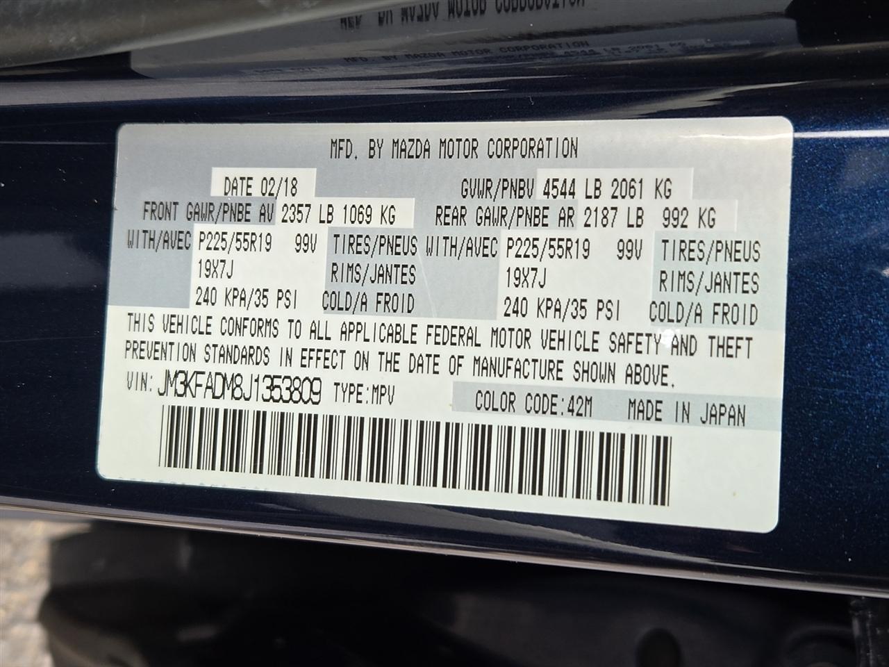 Mazda CX-5 Grand Touring 2018