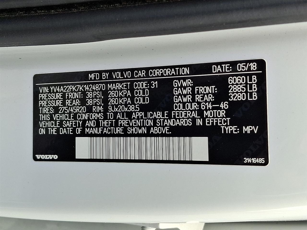 Volvo XC90 T6 Momentum AWD 2019
