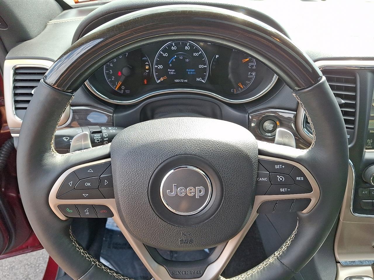 Jeep Grand Cherokee Overland 4WD 2017