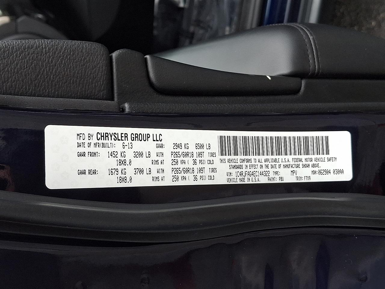 Jeep Grand Cherokee Laredo 4WD 2014