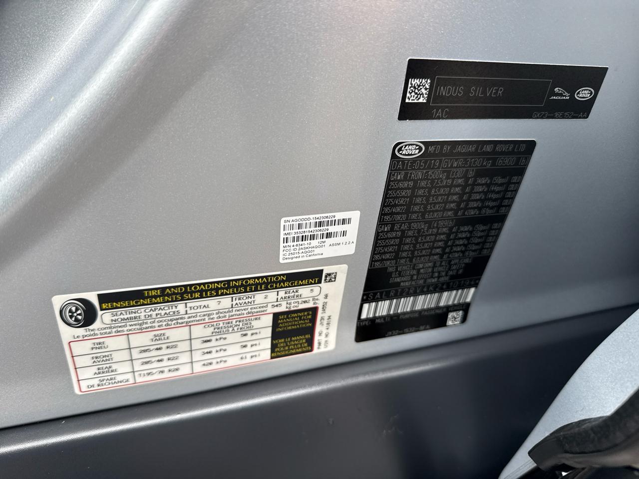 Land Rover Discovery HSE Luxury V6 Supercharged 2019