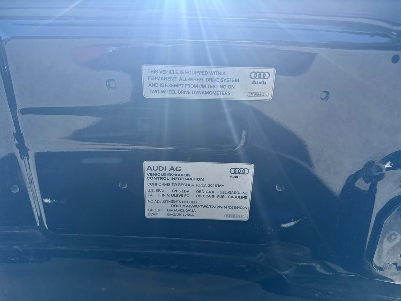 Audi Q3 quattro 4dr Premium Plus 2016