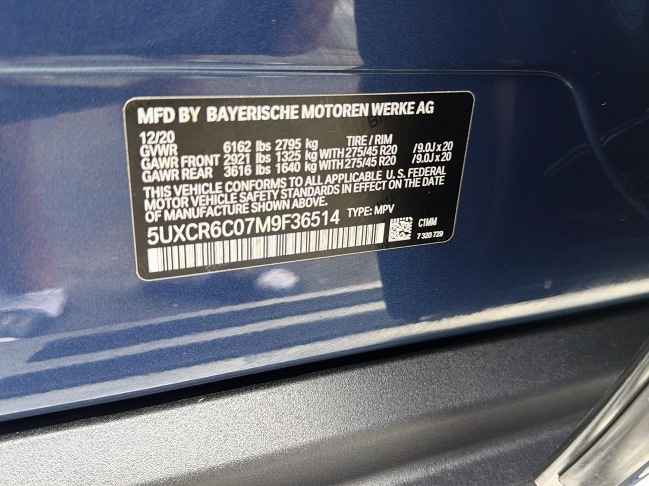 BMW X5 xDrive40i Sports Activity Vehicle 2021