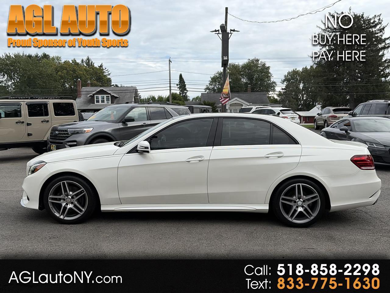 2016 Mercedes-Benz E-Class 4dr Sdn E 400 4MATIC