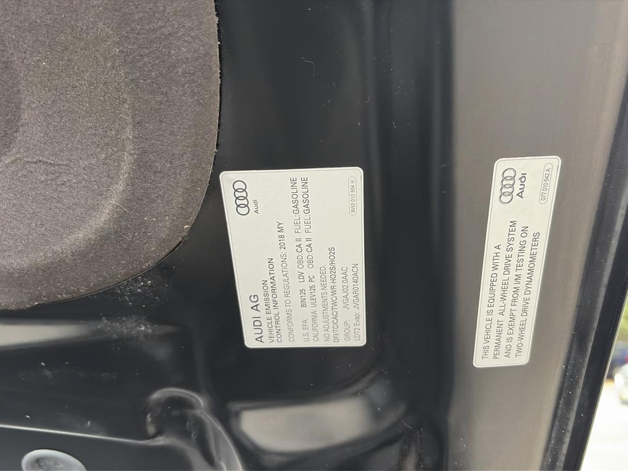 Audi Q5 2.0 TFSI Tech Premium Plus 2018