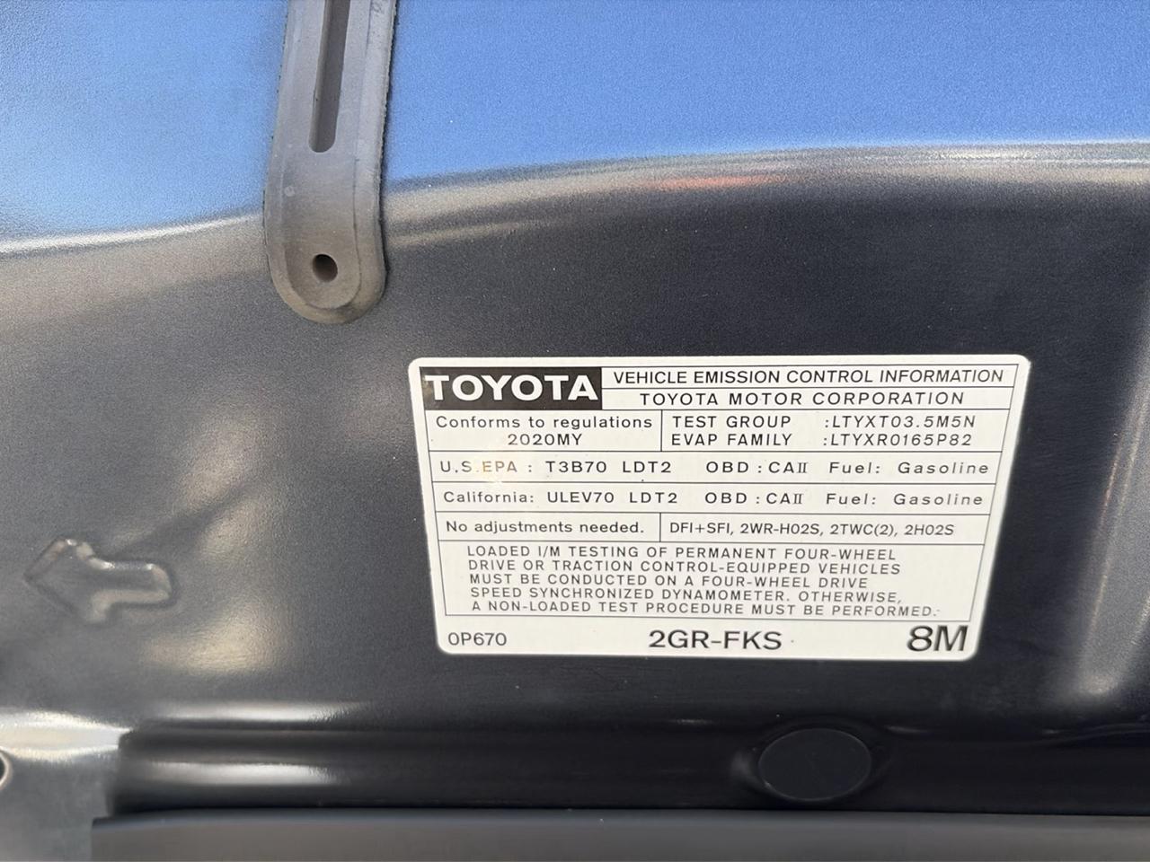 Toyota Tacoma 4WD TRD Sport Double Cab 6' Bed AT (Natl) 2020