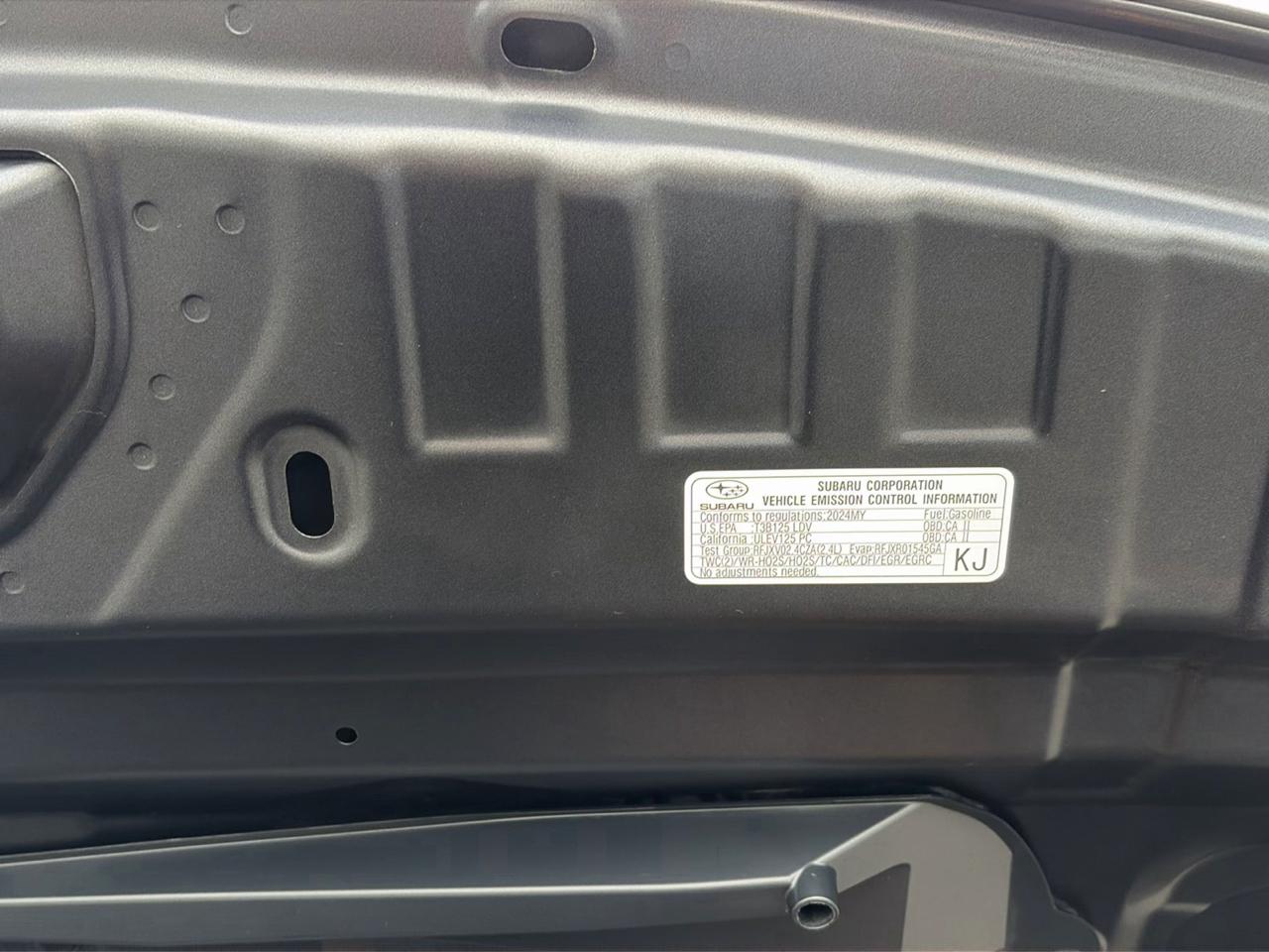Subaru WRX Manual 2024