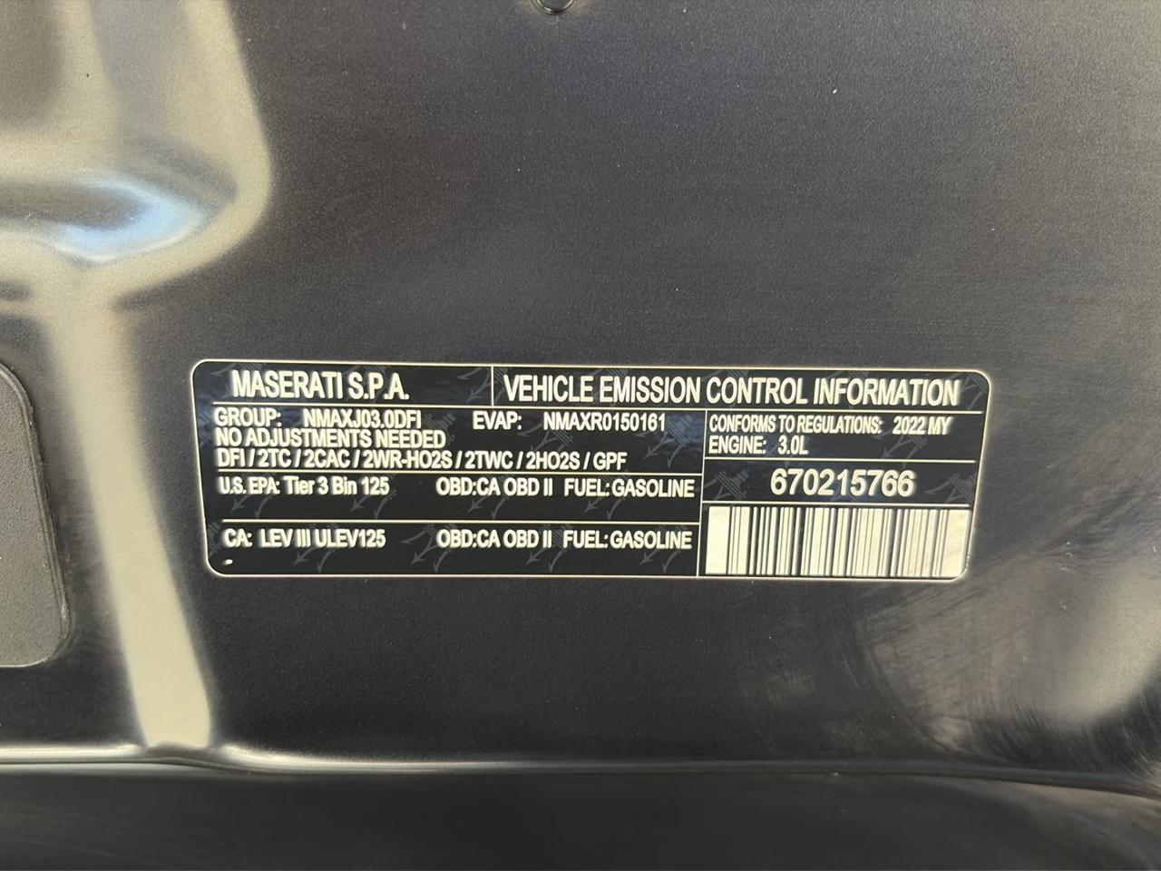 Maserati Levante Modena 3.0L 2022