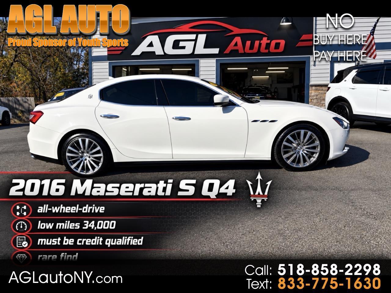2016 Maserati Ghibli 4dr Sdn S Q4