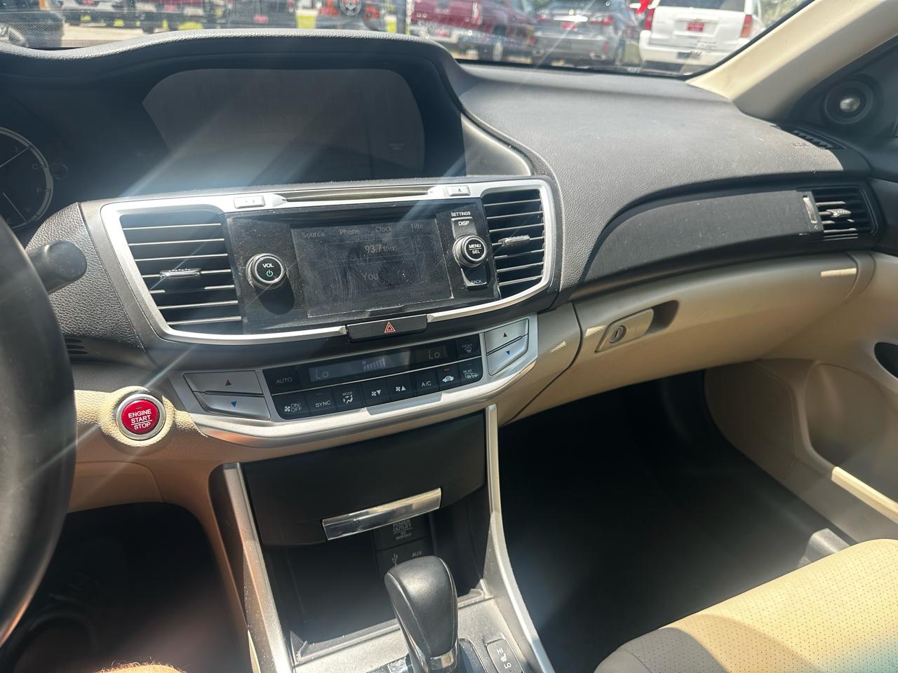 Honda Accord EX-L Sedan CVT 2015