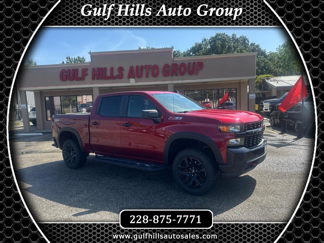 Chevrolet Silverado 1500 Custom Trail Boss Crew Cab Short Box 4WD 2021