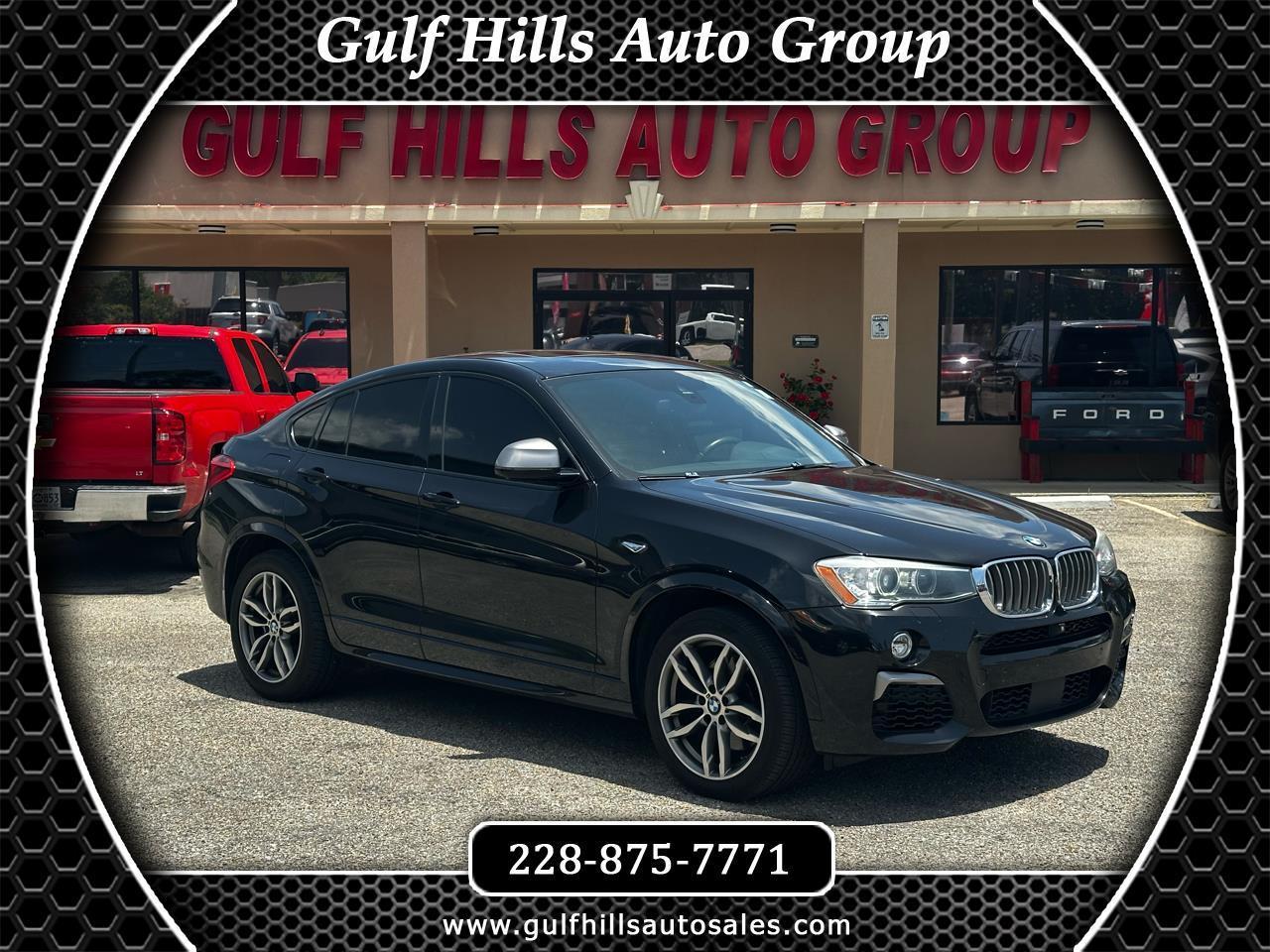 BMW X4 M40i Sports Activity Coupe 2017