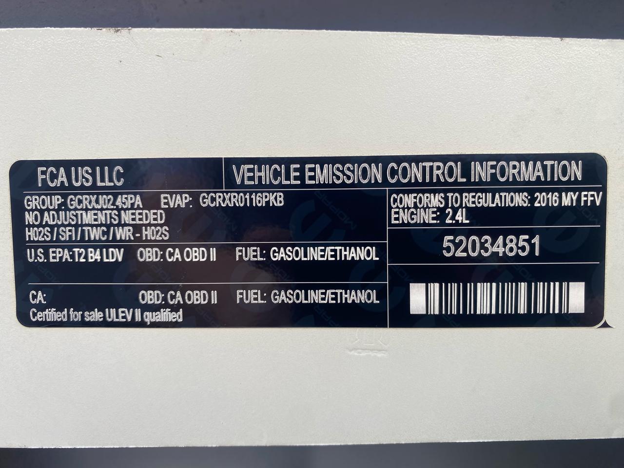 Jeep Renegade FWD 4dr Latitude 2016